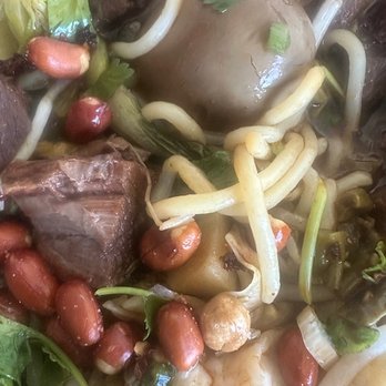 Yo! Bowl - Delicious beef mifen noodle soup with a teriyaki egg - Asian Fusion Near Me - Carrollton, Texas