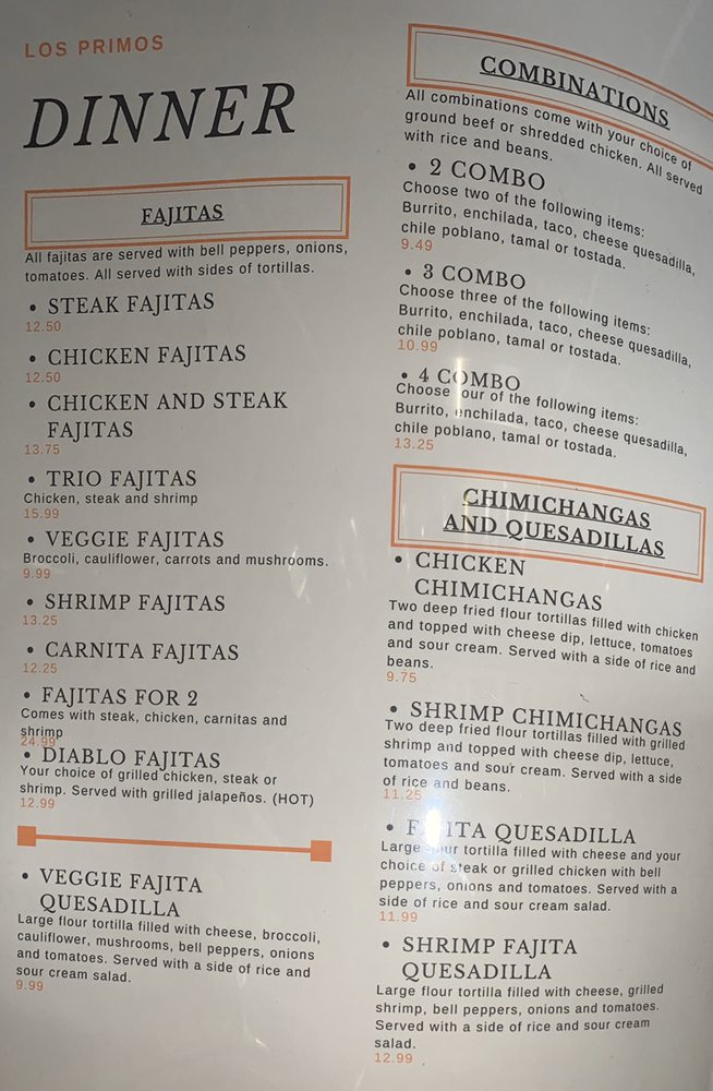 Los Primos Mexican Restaurant