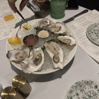Stalk Steakhouse - Half dozen oysters. - Steakhouses Near Me - Eagle River, Alaska