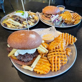 Stack 571 Burger & Whiskey Bar - Poutine Burger, Big Kahuna burger, Loco Moco Fries - Burgers Near Me - Bothell, Washington Stack 571 Burger & Whiskey Bar - Poutine Burger, Big Kahuna burger, Loco Moco Fries - Burgers Near Me - Bothell, Washington