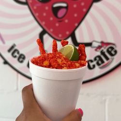 La Fresita ice cream shop - Elote style cup
