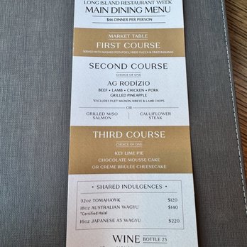 AG Steakhouse - Pre fix menu for restaurant week. - Brazilian Near Me - Westbury, New York AG Steakhouse - Pre fix menu for restaurant week. - Brazilian Near Me - Westbury, New York