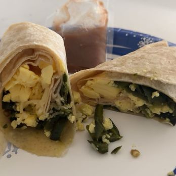 Salad and Go - Southwest Breakfast Burrito w/o sausage - Salad Near Me - Scottsdale, Arizona Salad and Go - Southwest Breakfast Burrito w/o sausage - Salad Near Me - Scottsdale, Arizona