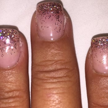 Elaine's Nails - Champagne gel fade over pink & whites by Elaine herself. - Nail Salons Near Me - Las Vegas, Nevada