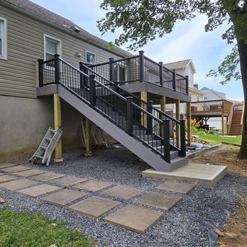 Hendrickson Construction Services - After LeftSide - Decks & Railing Near Me - Mount Union, Pennsylvania