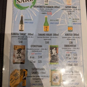 Izakaya Ju - Drink menu sake - Japanese Near Me - Markham, Ontario Izakaya Ju - Drink menu sake - Japanese Near Me - Markham, Ontario