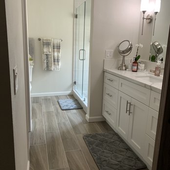 Brandon Fisher Construction - Master bathroom tile floor - General Contractors Near Me Brandon Fisher Construction - Master bathroom tile floor - General Contractors Near Me