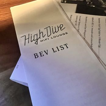 High Dive HiFi Lounge - Coffee & Tea Near Me - Birmingham, Alabama