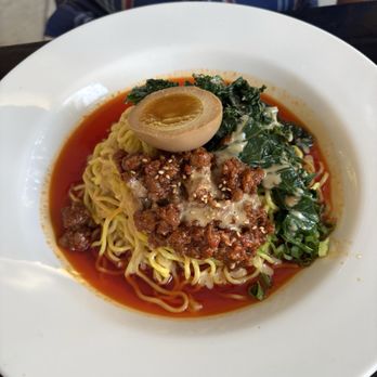 Momosan Waikiki - Spicy Dan-Dan (Brothless) - Ramen Near Me - Honolulu, Hawaii