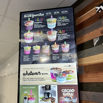 Everbowl - Menu - Acai Bowls Near Me - Knoxville, Tennessee