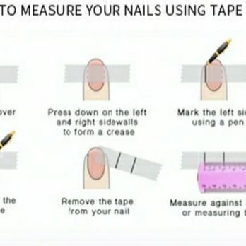 NailArts By Leila - How to measure your nails for a custom set of xpress nails! - Nail Technicians Near Me - Hesperia, California NailArts By Leila - How to measure your nails for a custom set of xpress nails! - Nail Technicians Near Me - Hesperia, California