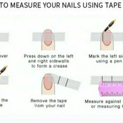 NailArts By Leila - How to measure your nails for a custom set of xpress nails!