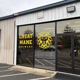 Exterior outside entrance of Great Mane Brewery - Haymarket, Virginia Exterior outside entrance of Great Mane Brewery - Haymarket, Virginia
