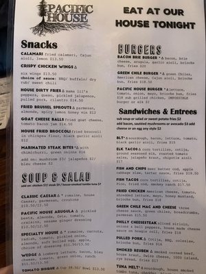 Menu photo 2 Pacific House Vancouver, WA Menu photo 2 Pacific House Vancouver, WA