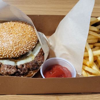 Amboy - DOUBLE SMASH BURGER (FANCY STYLE) COMBO - Comes with drink and small fries - Burgers Near Me - West Covina, California Amboy - DOUBLE SMASH BURGER (FANCY STYLE) COMBO - Comes with drink and small fries - Burgers Near Me - West Covina, California