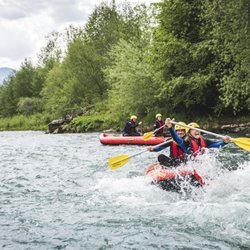 Map-Erlebnis - Canyoning und Rafting Allgäu - Outdoorstation - Rafting Klassiker mit MAP-Erlebnis