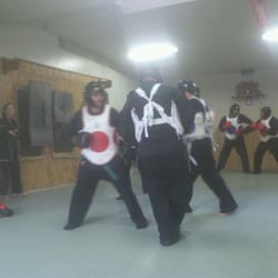Pathways Dojo - A little sparring gets the blood pumping!