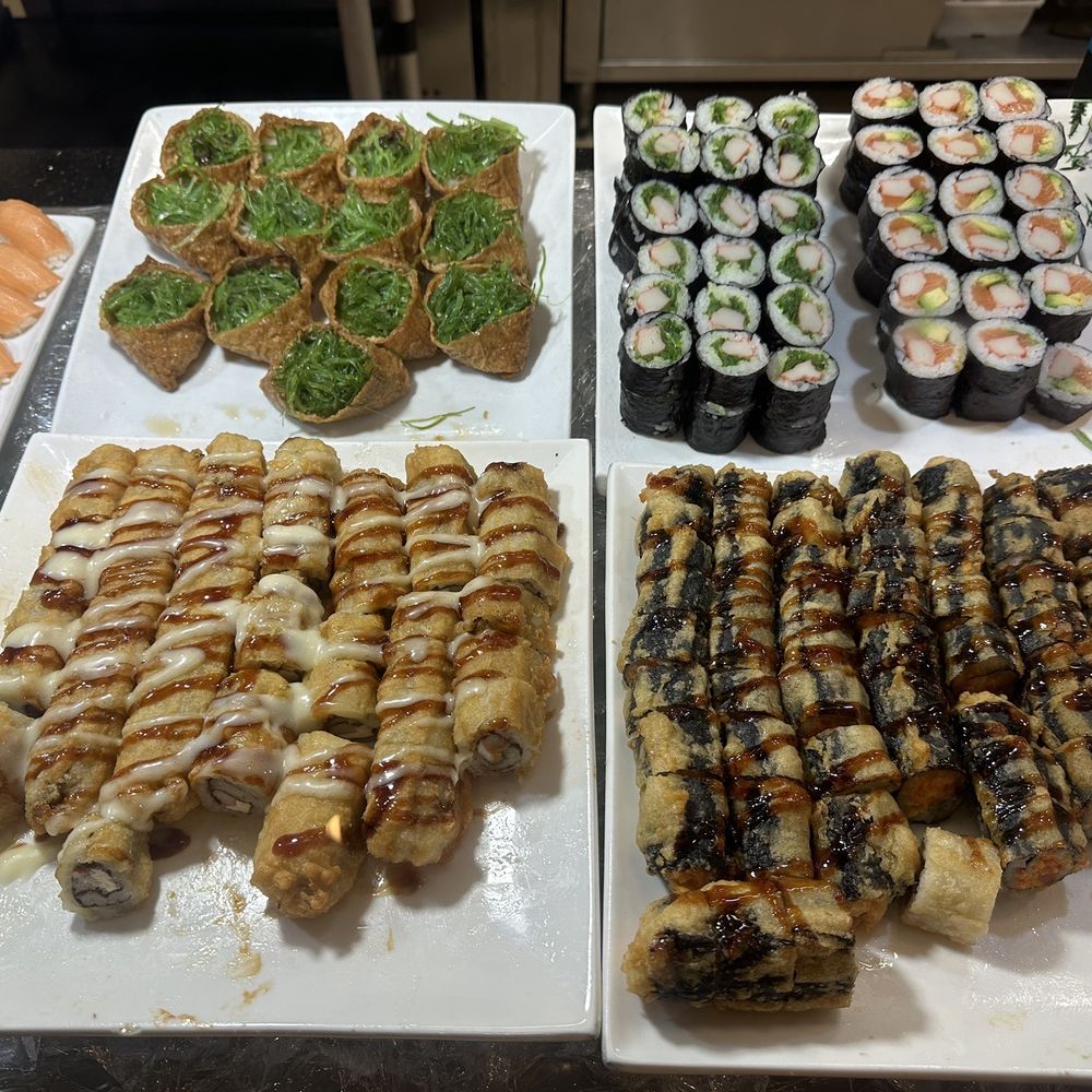 Hibachi China Buffet - Quite a good selection of sushi at lunch - Chinese Near Me - Raleigh, North Carolina