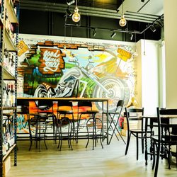 Riding Wine - Interior of Riding Wine Co. natural wine bar
