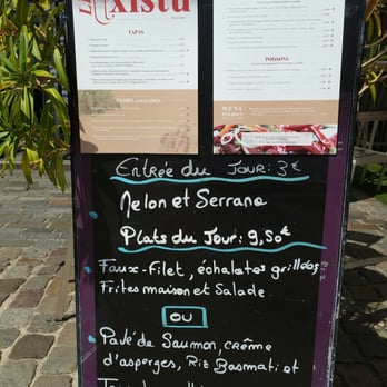 Le Txistu - Menu - Spanish Near Me - Bordeaux, 33