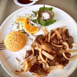 Frida's Gourmet Mexican Cuisine - Carne Asada with Habanero sauce