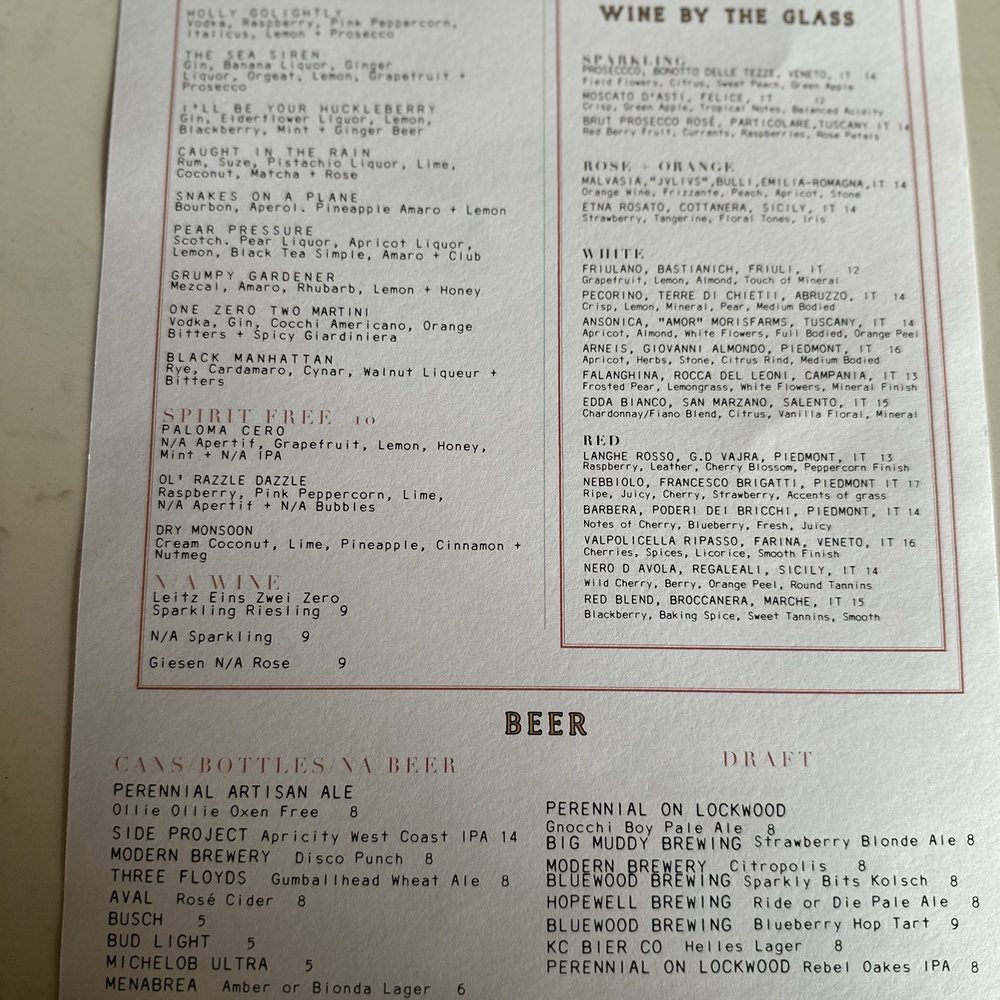 O+O Pizza - Cocktail/wine menu - Italian Near Me - St. Louis, Missouri O+O Pizza - Cocktail/wine menu - Italian Near Me - St. Louis, Missouri