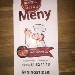 Drop-In Pizza Stavanger - Generell informasjon