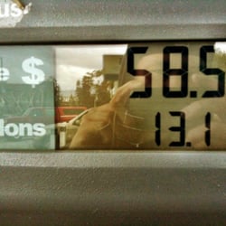 Chevron - Thanks Obama! I suppose I should still be blaming Bush that it cost almost $60 to fill my little Celica!