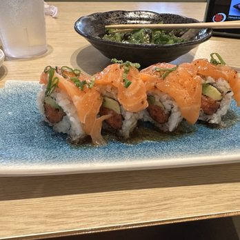 Kouyou Sushi - Sal Salmon and spicy tuna roll - Sushi Bars Near Me - Seattle, Washington