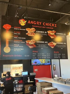 Menu photo 1 Angry Chickz Sacramento, CA Menu photo 1 Angry Chickz Sacramento, CA