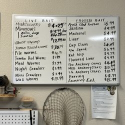 Mega Bait and Tackle - The prices for all your bait needs!