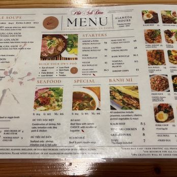 Pho Anh Dao Alameda - 12/14/24 Menu - Vietnamese Near Me - Alameda, California