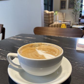 Forrest Coffee House - House syrup latte - Coffee & Tea Near Me - Liberty Hill, Texas