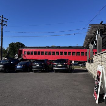 The Works Pizza - The train car is a dining room - Pizza Near Me - Loveland, Ohio The Works Pizza - The train car is a dining room - Pizza Near Me - Loveland, Ohio