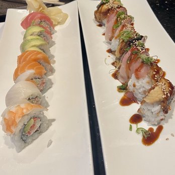 Fuumi - Rainbow Sushi Roll, Warrior Sushi Roll - Sushi Bars Near Me - Burlingame, California Fuumi - Rainbow Sushi Roll, Warrior Sushi Roll - Sushi Bars Near Me - Burlingame, California