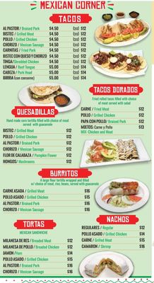 Menu photo 6 Mi Casa Chapina Corona, NY