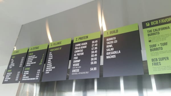 Menu photo 6 Best Coast Burritos Emeryville, CA Menu photo 6 Best Coast Burritos Emeryville, CA