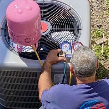 Tanous Heating & Air Conditioning - Final test on new AC unit. - Heating & Air Conditioning/HVAC Near Me - Hoboken, New Jersey Tanous Heating & Air Conditioning - Final test on new AC unit. - Heating & Air Conditioning/HVAC Near Me - Hoboken, New Jersey