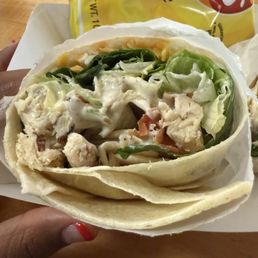 Chicken Bacon Ranch wrap Chicken Bacon Ranch wrap