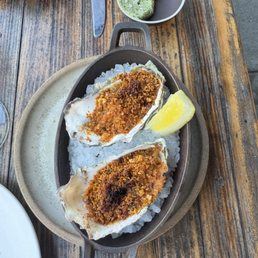 baked oysters