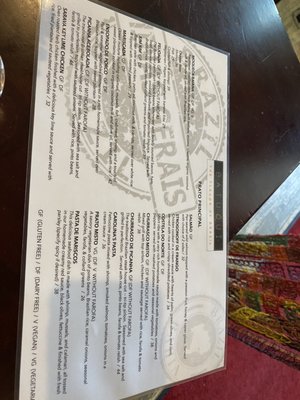 Menu photo 2 Batuqui On The Falls Chagrin Falls, OH