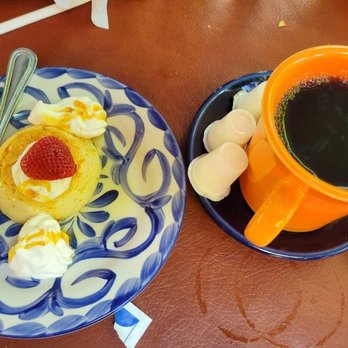 El Pinto - Flan and coffee were ok. - New Mexican Cuisine Near Me - Albuquerque, New Mexico El Pinto - Flan and coffee were ok. - New Mexican Cuisine Near Me - Albuquerque, New Mexico