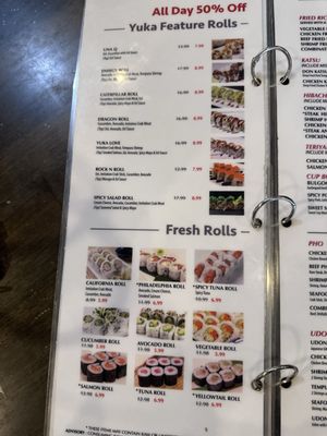 Menu photo 7 yuka Suwanee, GA
