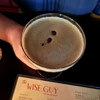 The Wise Guy - Espresso martini - Pizza Near Me - Kansas City, Missouri The Wise Guy - Espresso martini - Pizza Near Me - Kansas City, Missouri