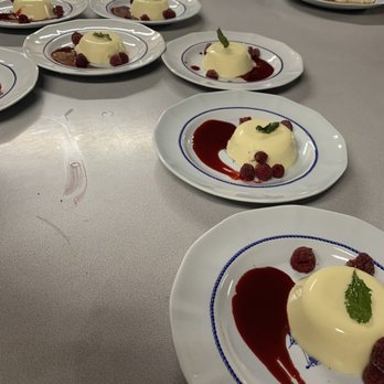 The Alaskan Chef - Panna cotta lime and wild berry couli - Food Trucks Near Me - Seattle, Washington