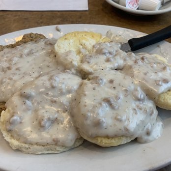 Olive Tree Family Restaurant - Country Fried Steak and biscuits minus the eggs - Greek Near Me - Lancaster, New York Olive Tree Family Restaurant - Country Fried Steak and biscuits minus the eggs - Greek Near Me - Lancaster, New York