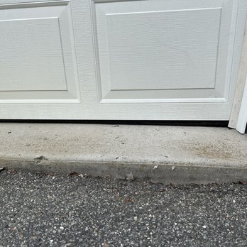 Danibul Garage Doors - Worn weather rubber seal - needs replacement - Garage Door Services Near Me Danibul Garage Doors - Worn weather rubber seal - needs replacement - Garage Door Services Near Me