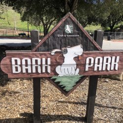 Calabasas Bark Park - Socializing, new friend, Bruce