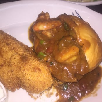 Pappadeaux Seafood Kitchen - Catfish lunch with pistolette - Seafood Near Me - Beaumont, Texas Pappadeaux Seafood Kitchen - Catfish lunch with pistolette - Seafood Near Me - Beaumont, Texas