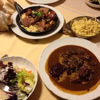 Zur Sonne - Rehgulasch und Allgauer Pfännle - German Near Me - Jettingen-Scheppach, BY